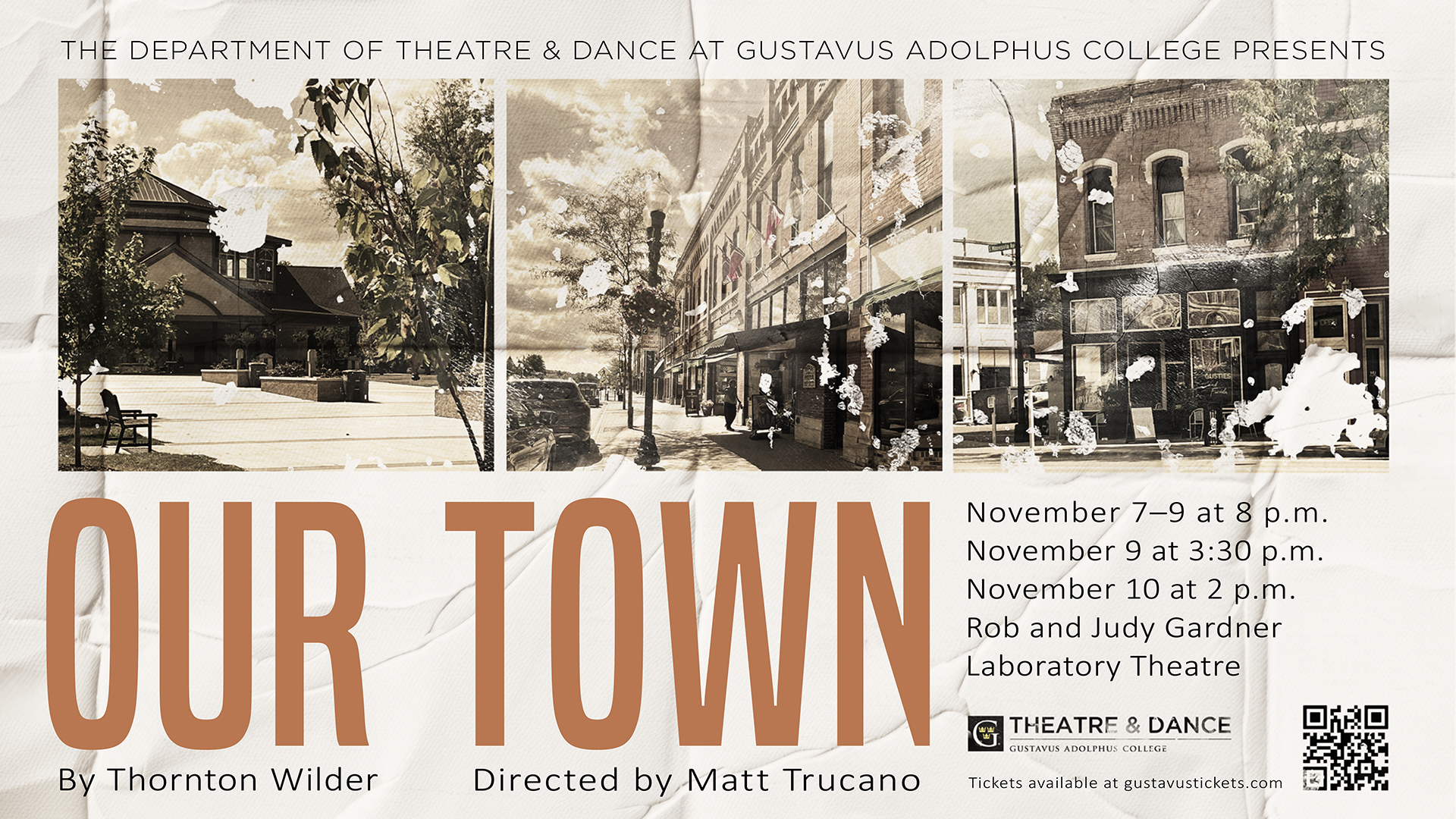 Our Town: The Community of Theater at Gustavus