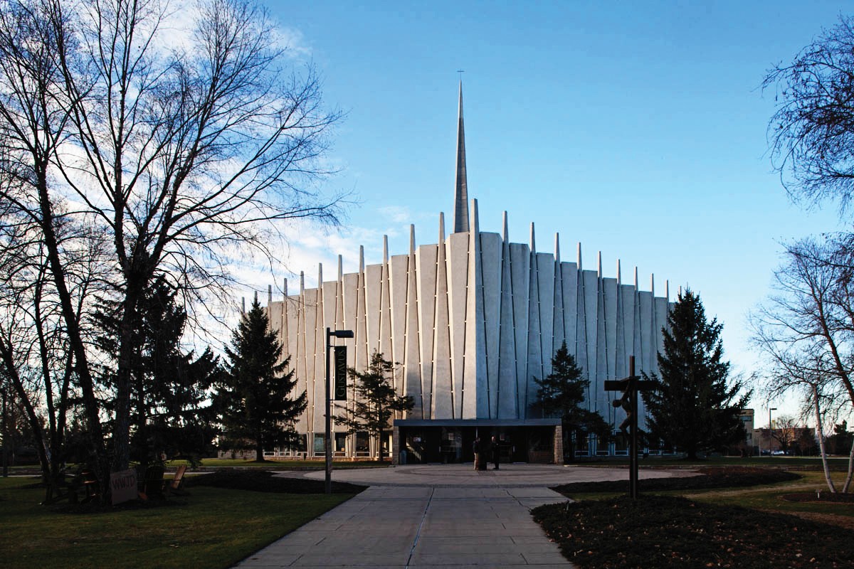 Chapel from Eckman Mall
