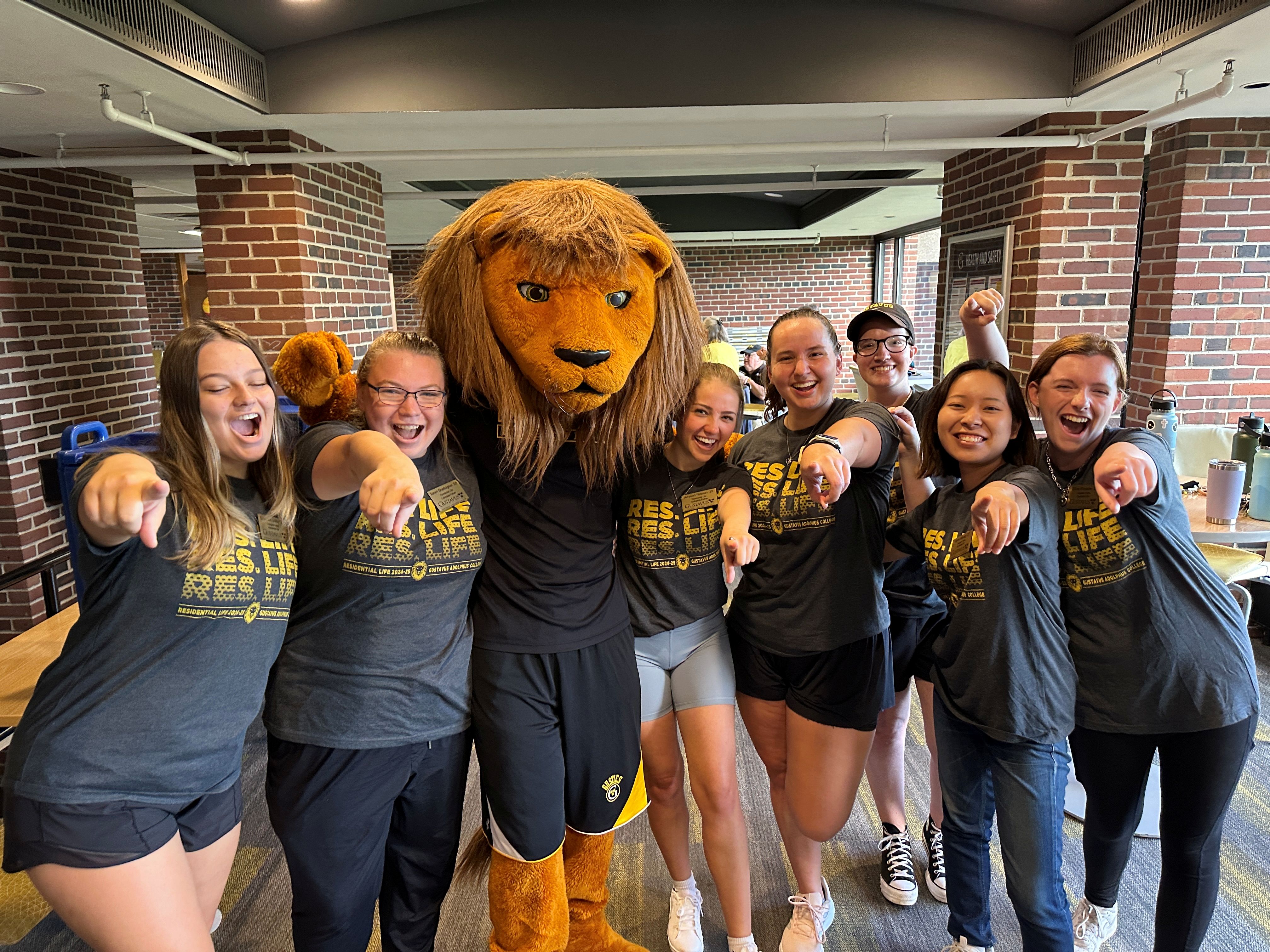 Gus with CFs on move in 