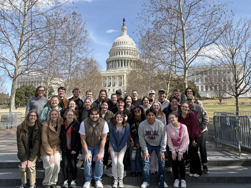 Gustavus Choir 2025 Group Photo