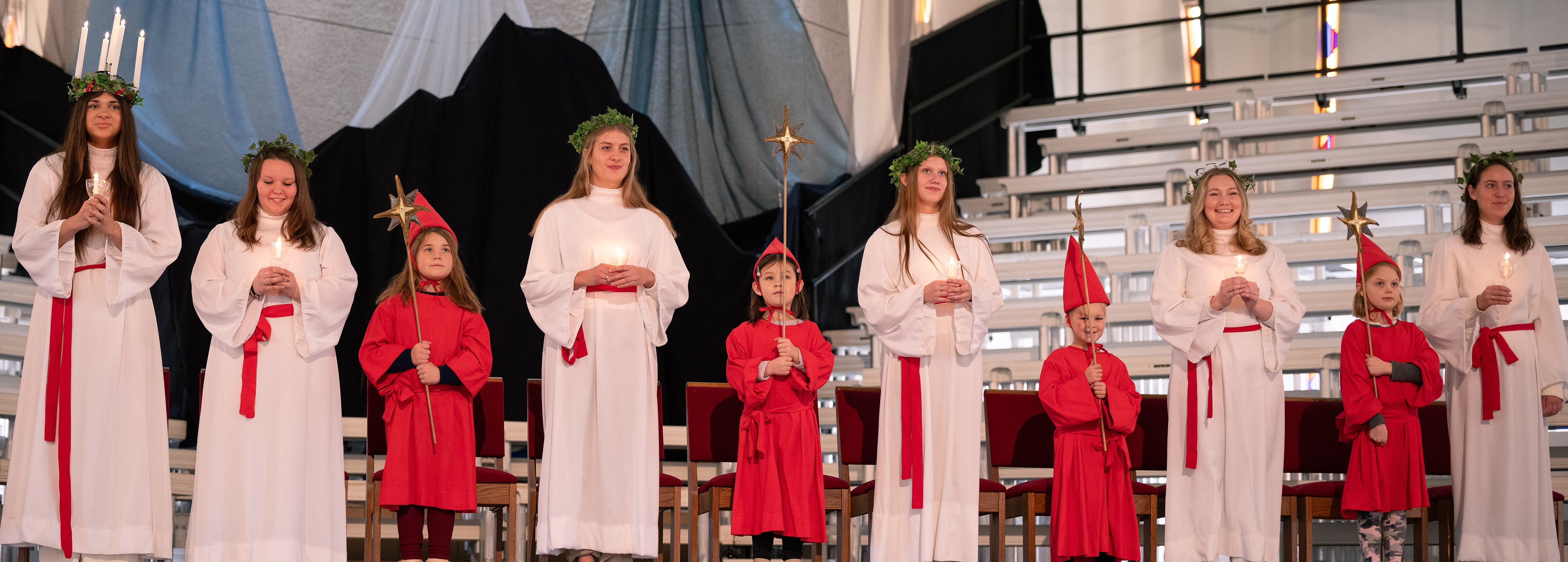 St. Lucia court and star children
