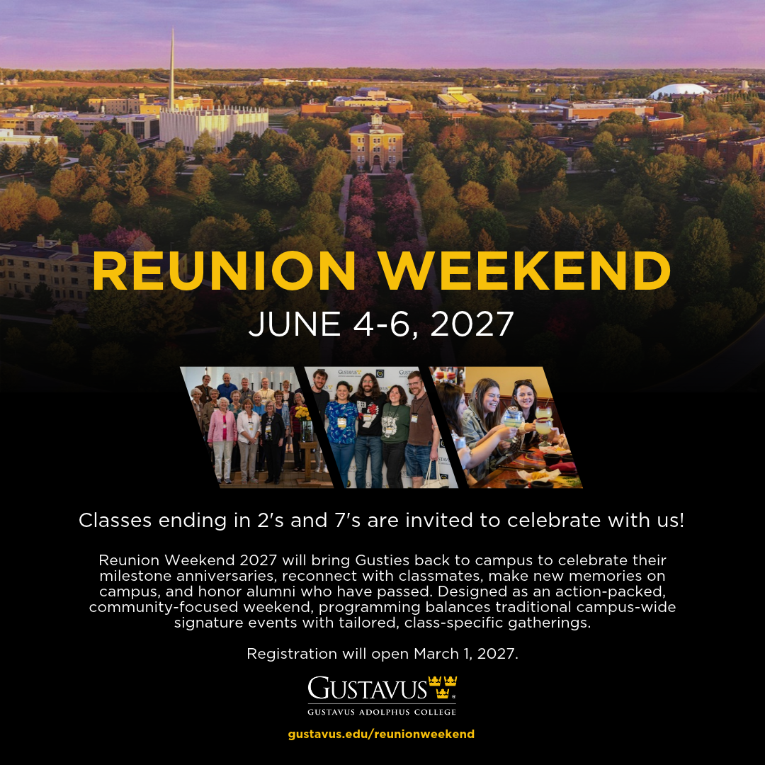 Reunion Weekend 2027 Flyer