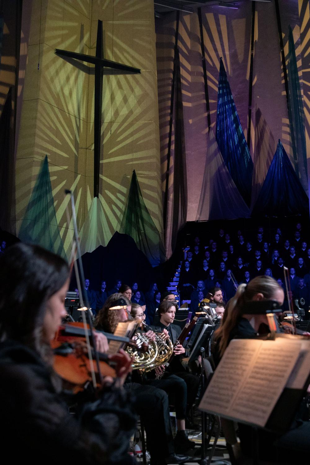 Christmas in Christ Chapel orchestra