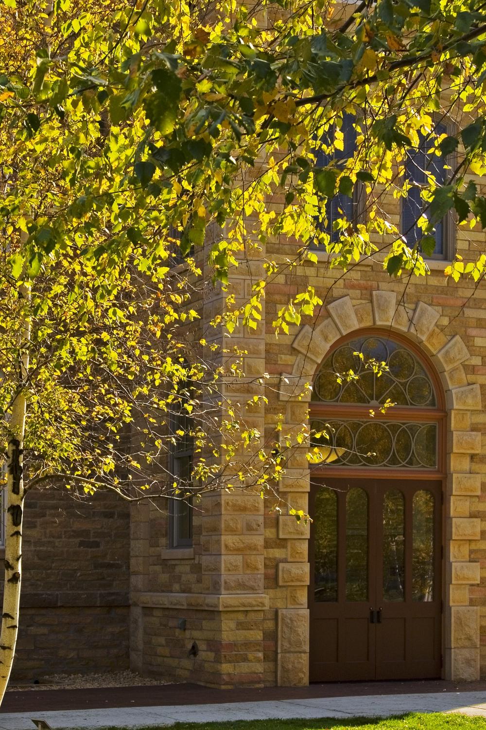 Old Main in the Fall