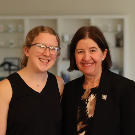 President’s Art Award Recipient: Mya Hanson ’25