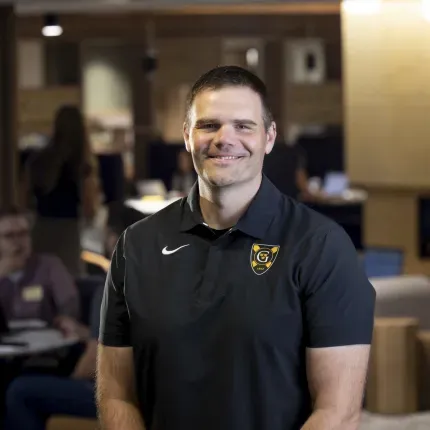 Headshot of Dean of Students Charlie Potts