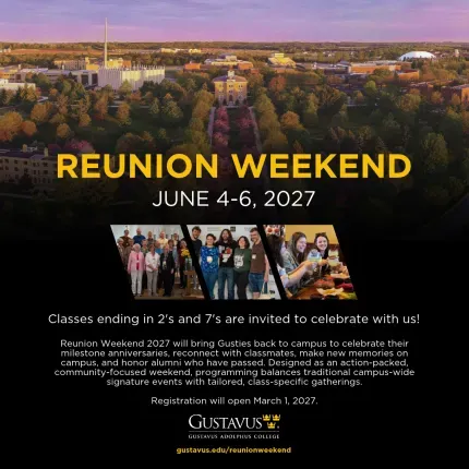 Reunion Weekend 2027 Flyer