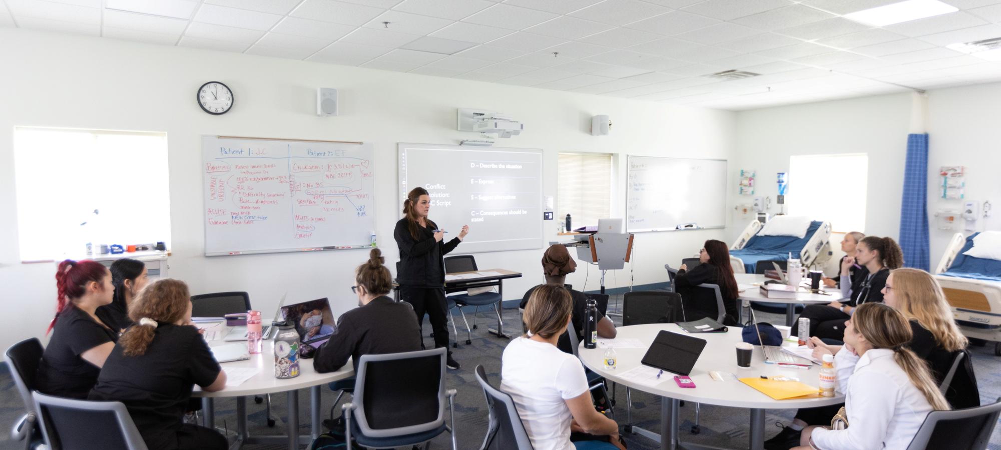 Mattson Hall classrom