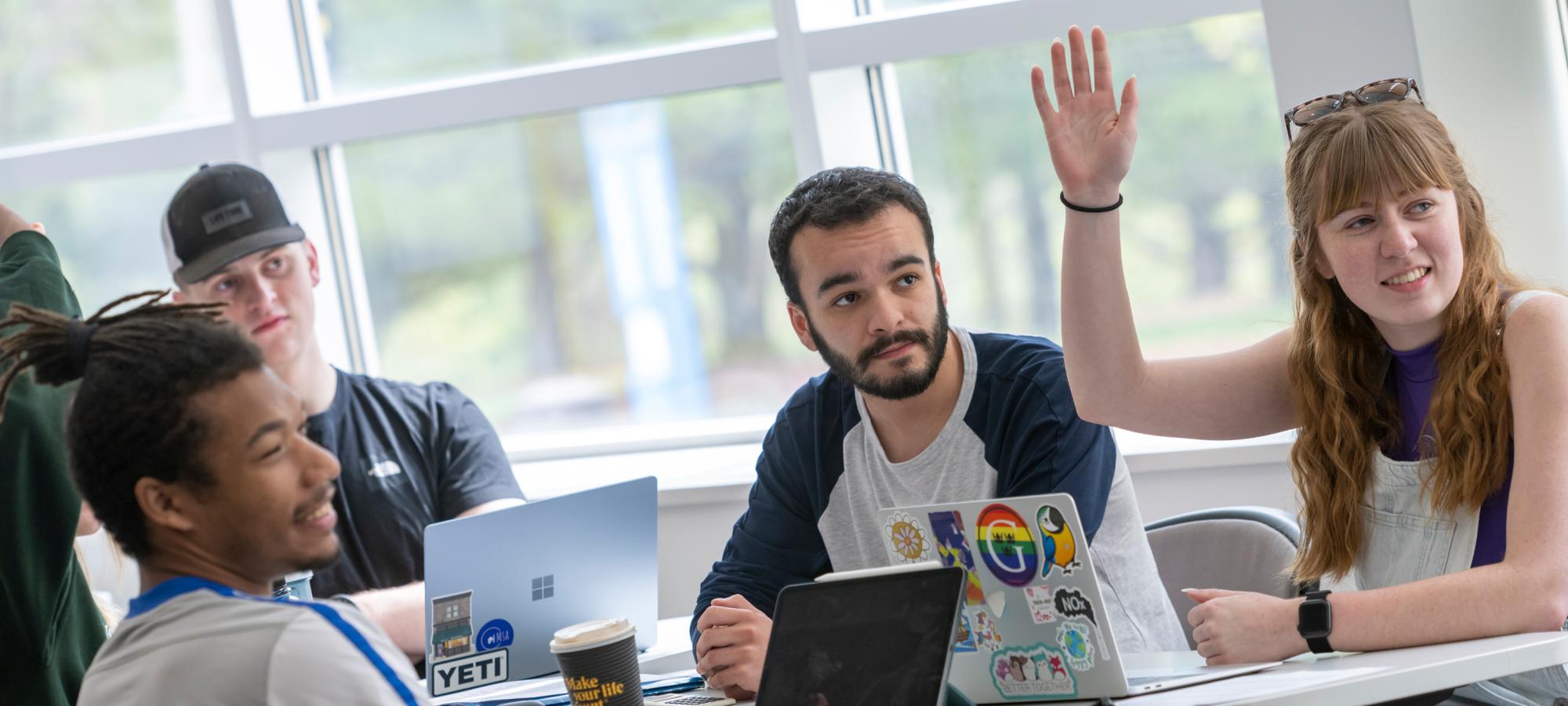 Students in classroom
