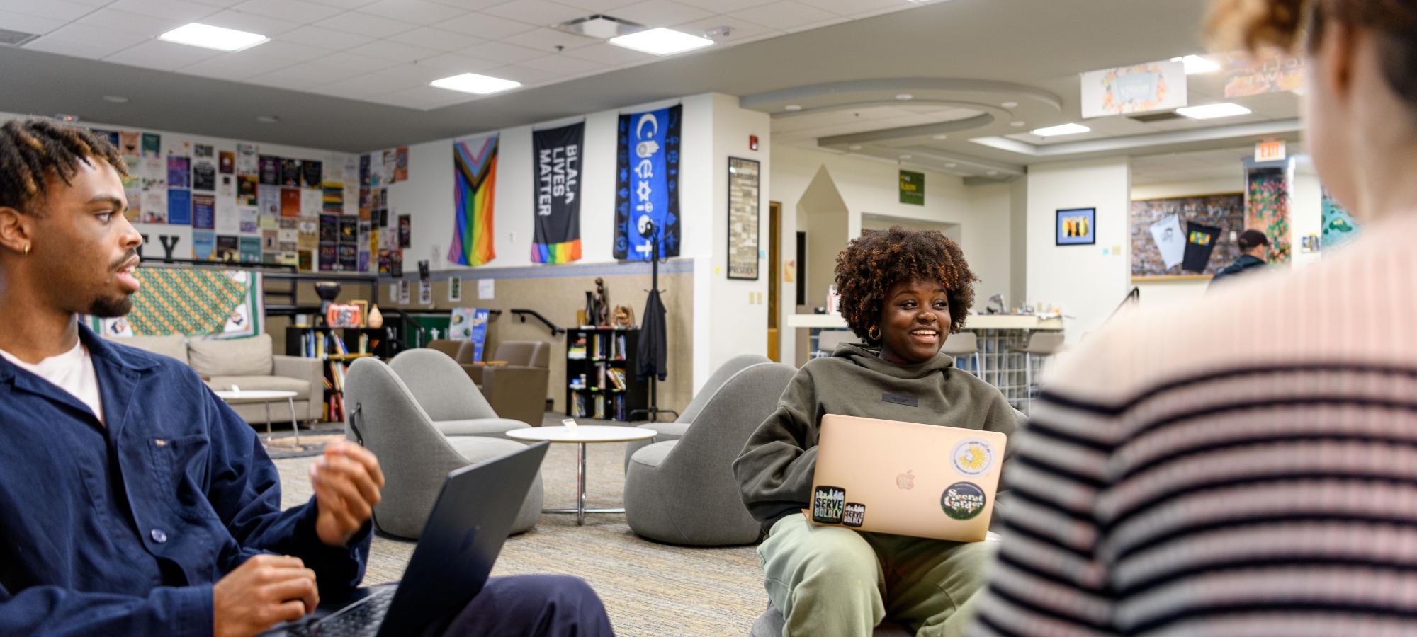 Students in Center for Inclusive Excellence