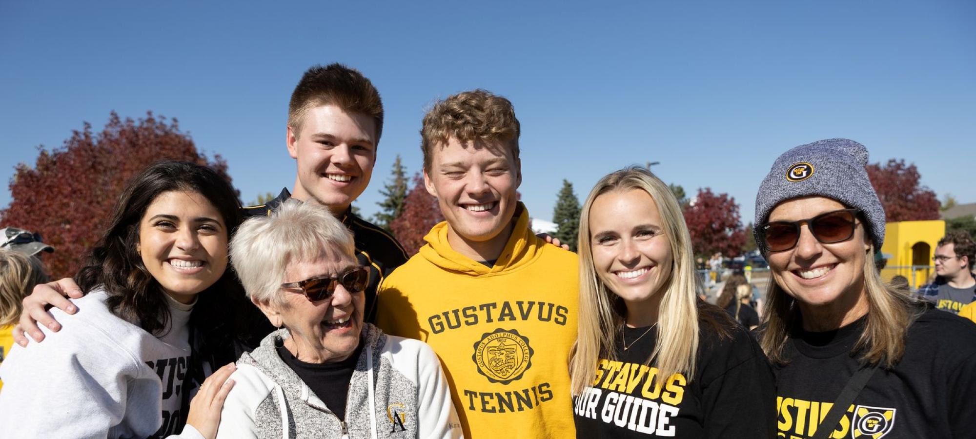 Family at Homecoming