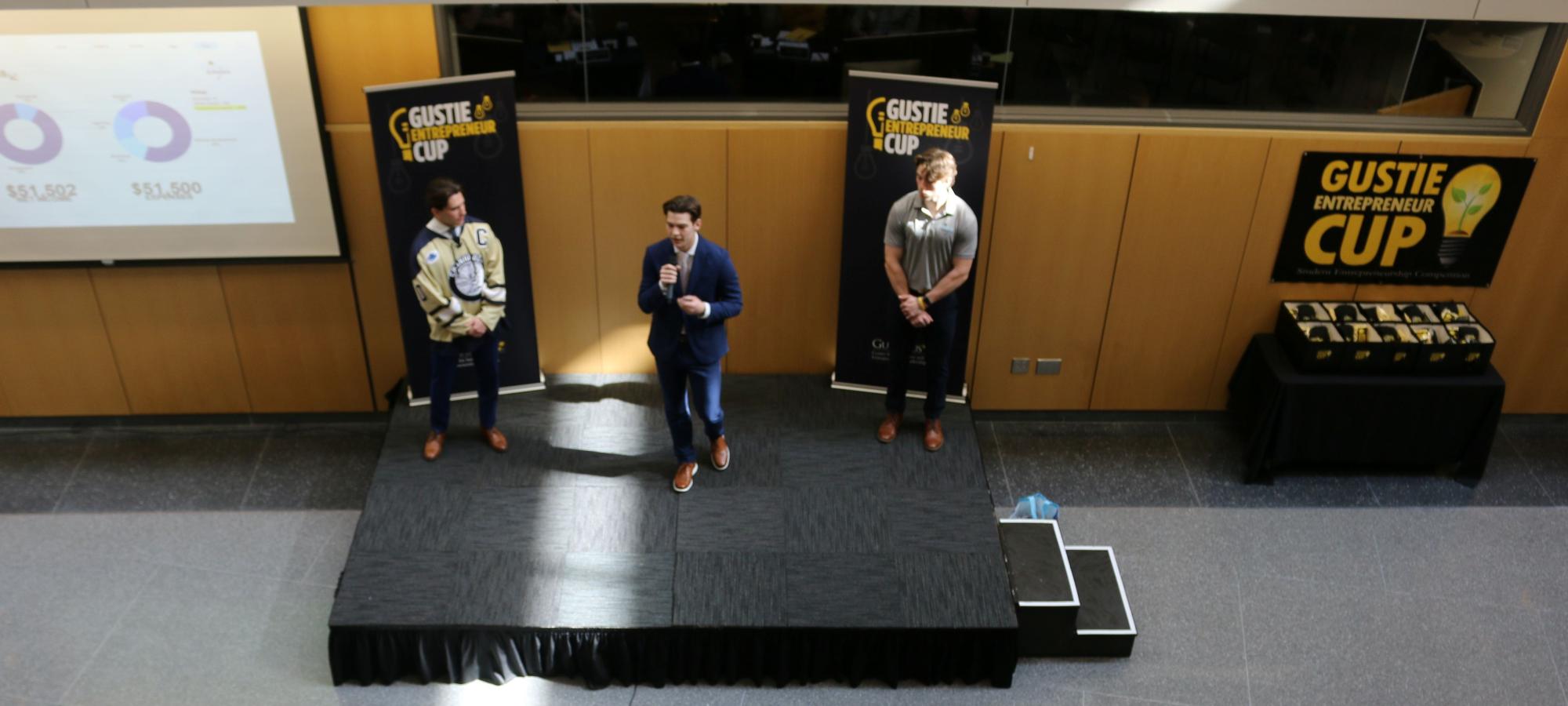 Gustie Cup from overhead