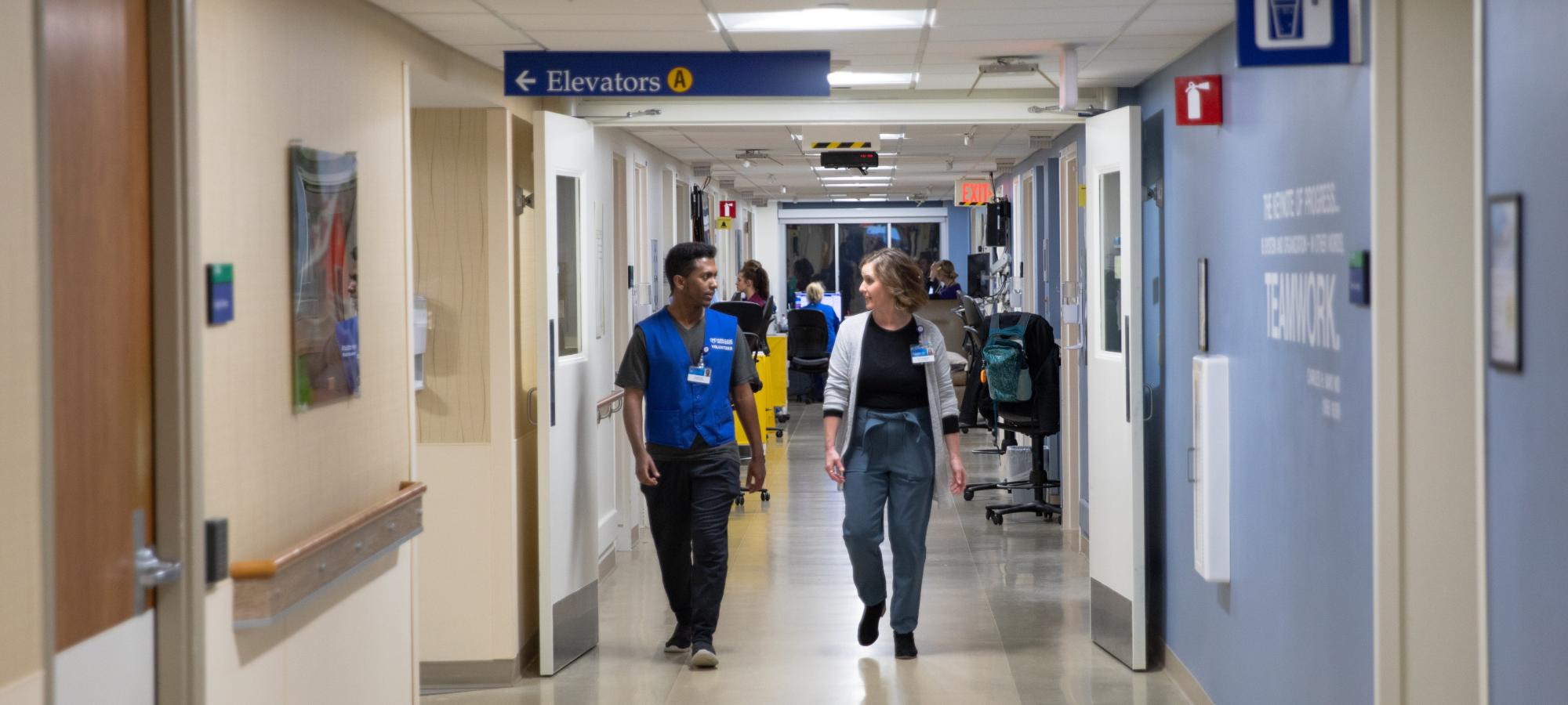 Health Professions hospital volunteer