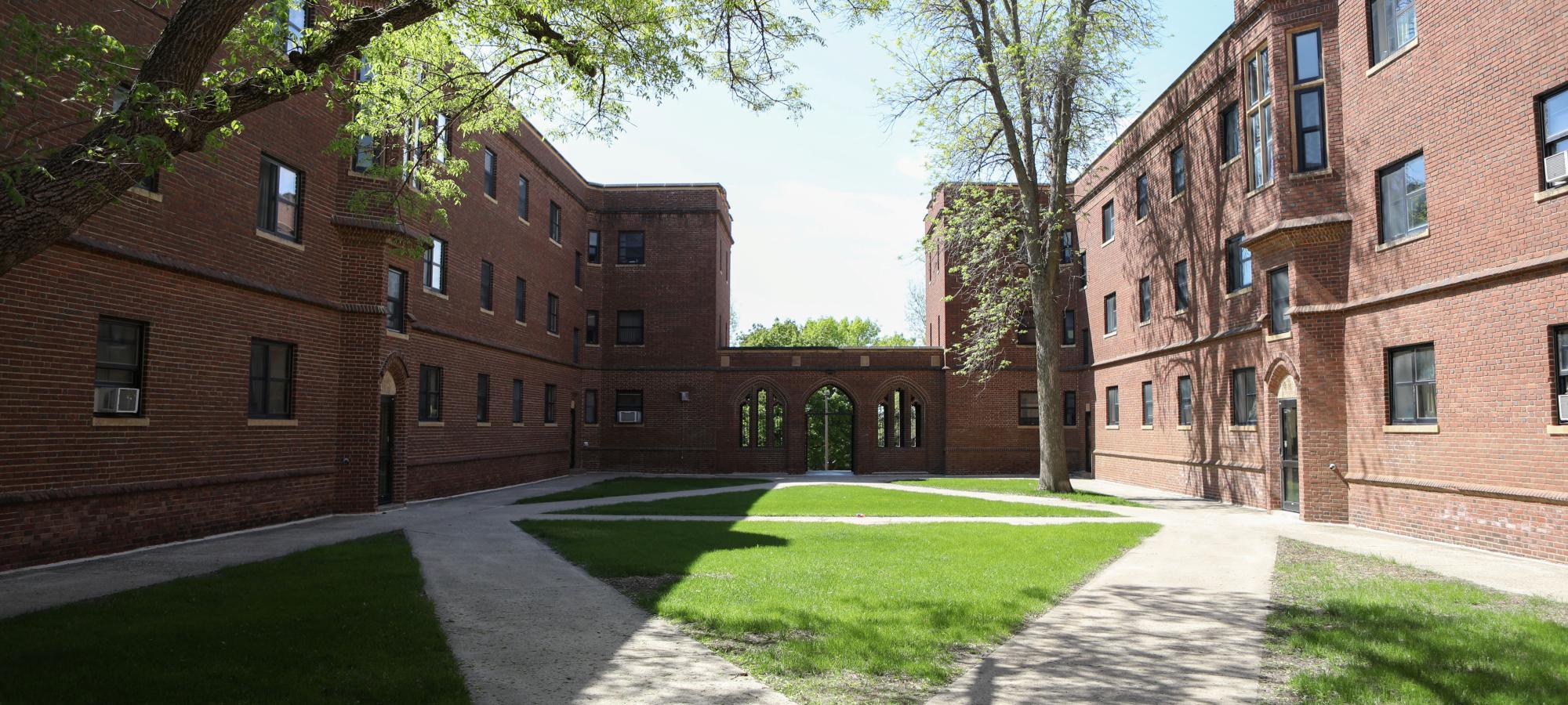 Uhler courtyard
