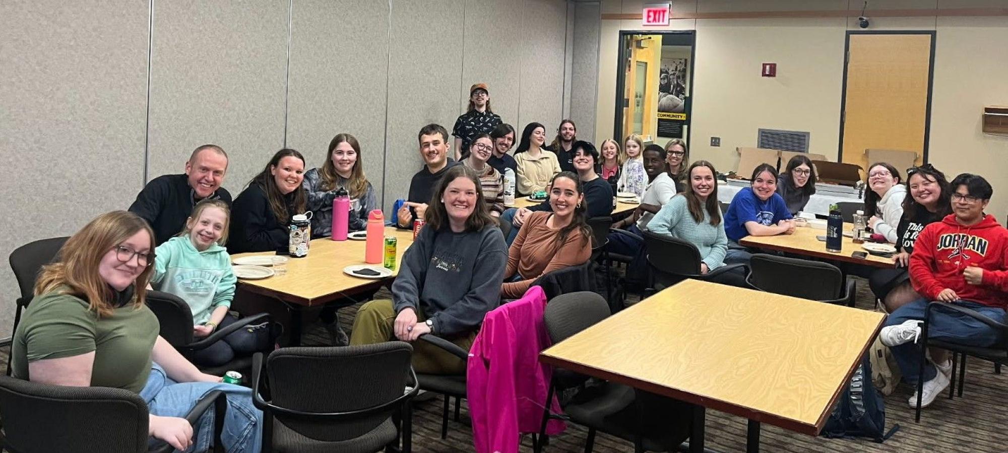 Chaplains meet and greet with students