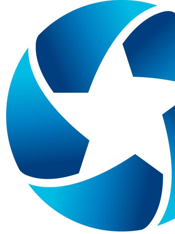 STARS logo blue circle and star