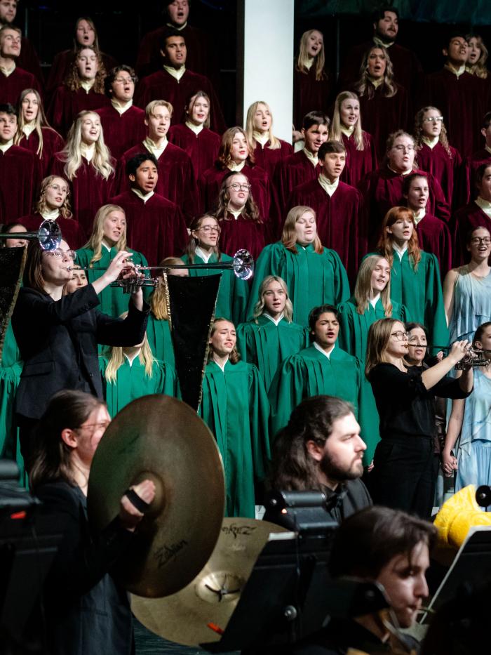 C in CC herald trumpets