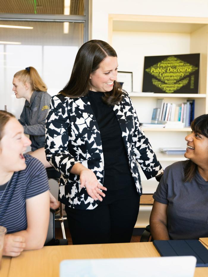 Communication Studies faculty and students