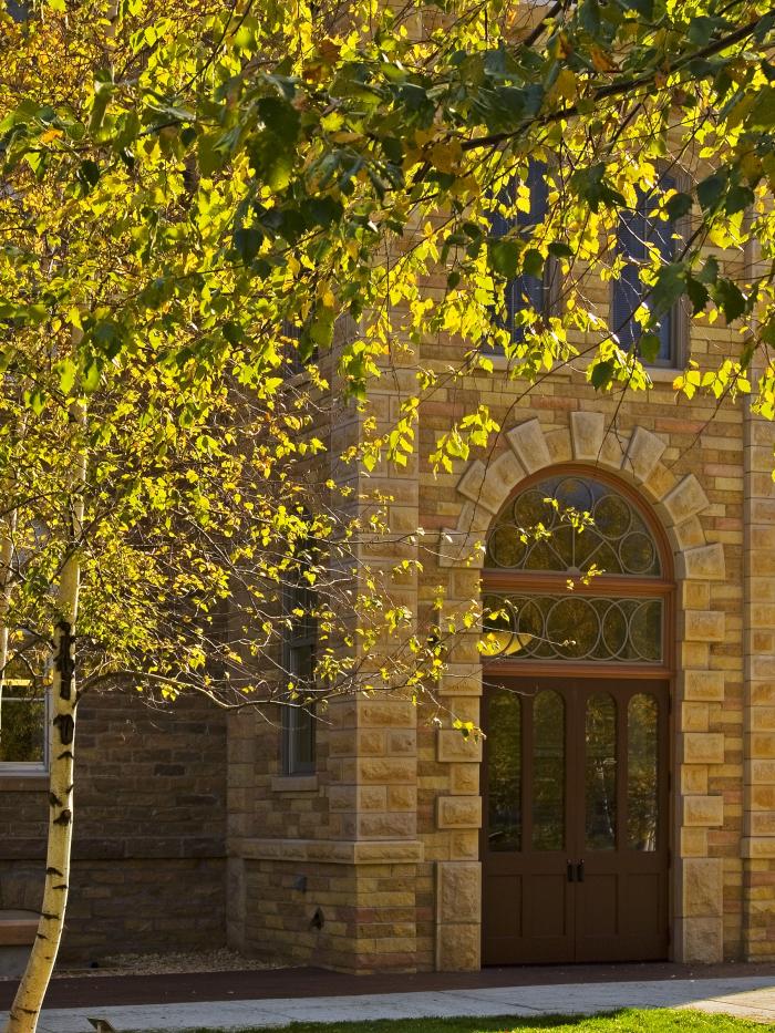 Old Main in the Fall