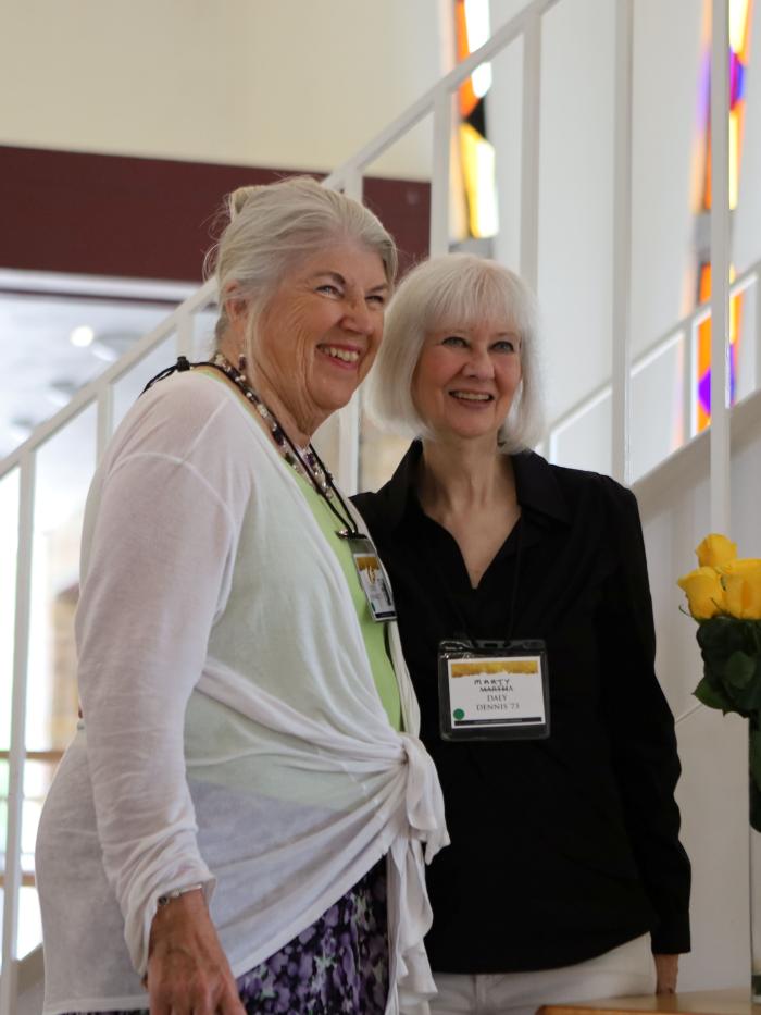 Reunion memorial service in chapel