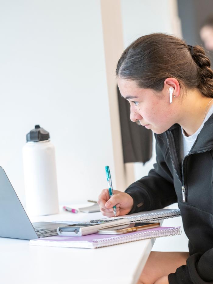 Students studying in Lund Center