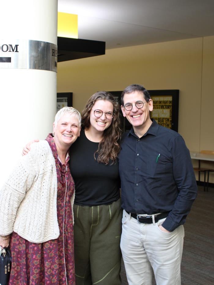 Family members at Family Weekend 2026