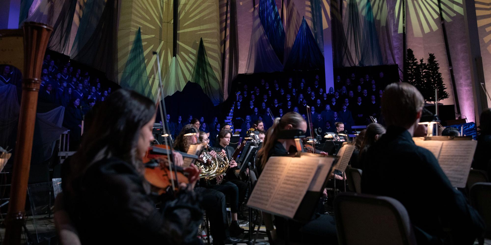 Christmas in Christ Chapel orchestra