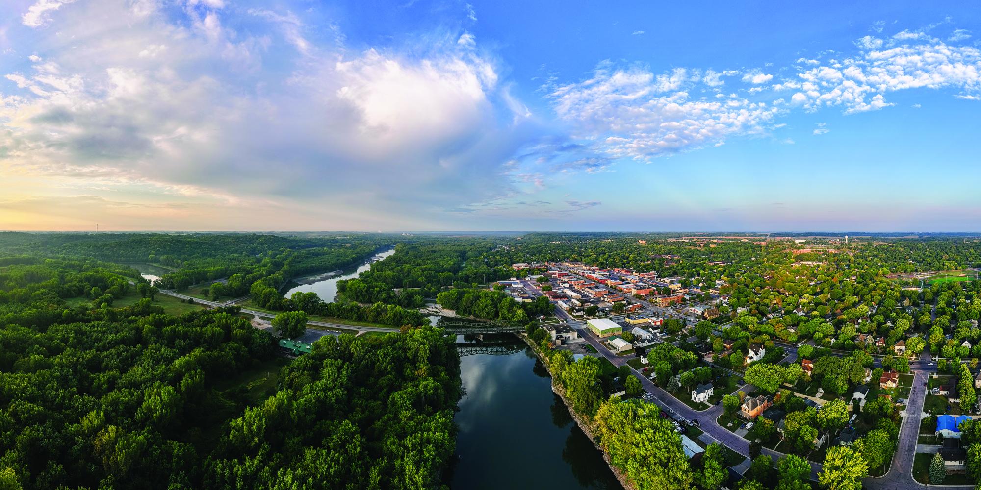 Saint Peter Aerial View