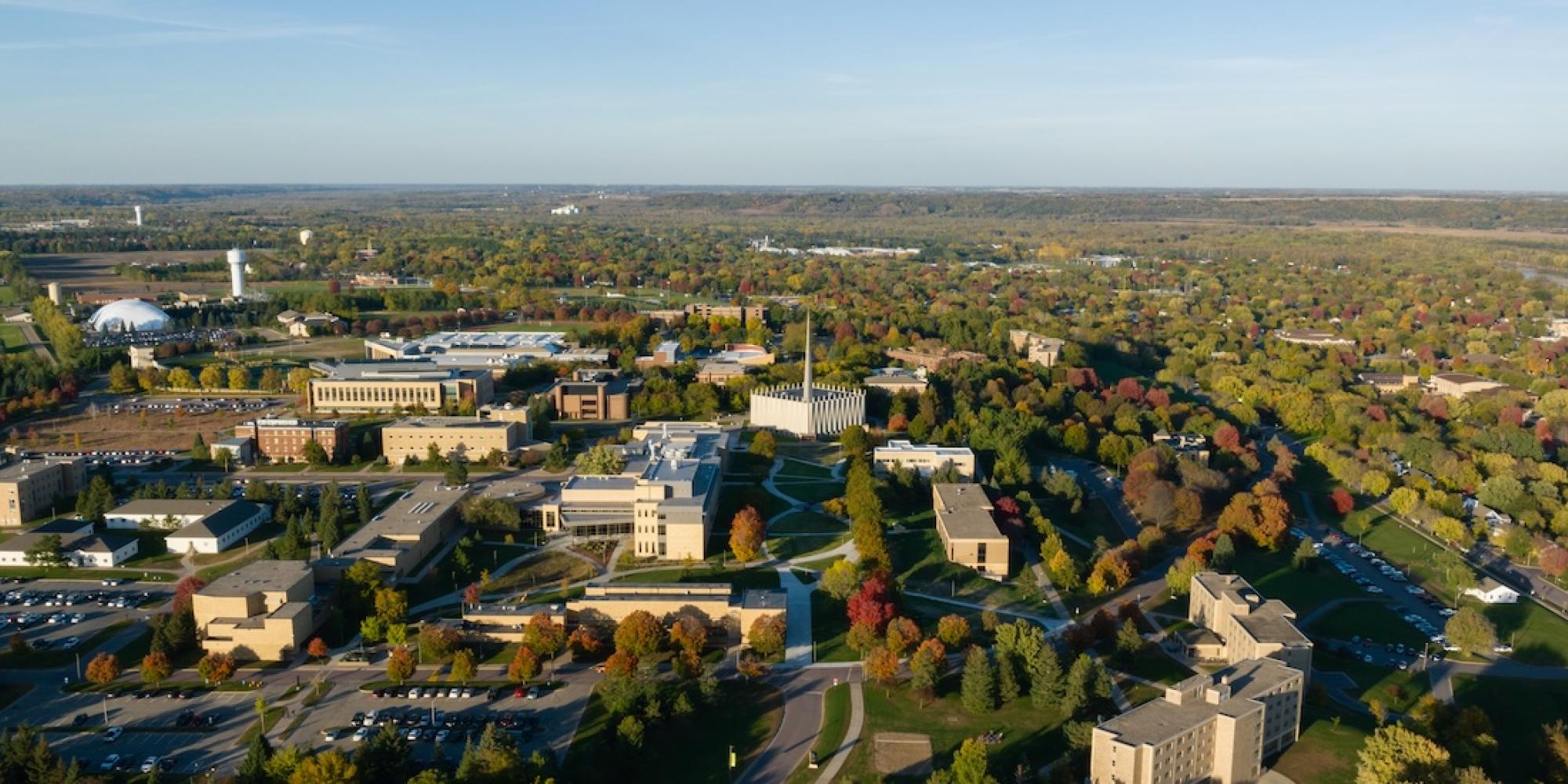 Campus aerial view
